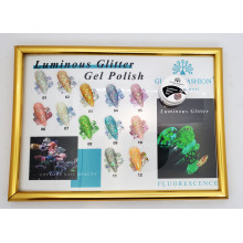Гліттер гель що світиться у темряві, 5 гр, Luminous Glitter Gel