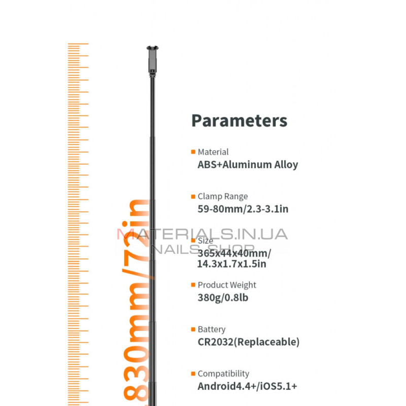 Monopod Tripod (1.83m) — C10