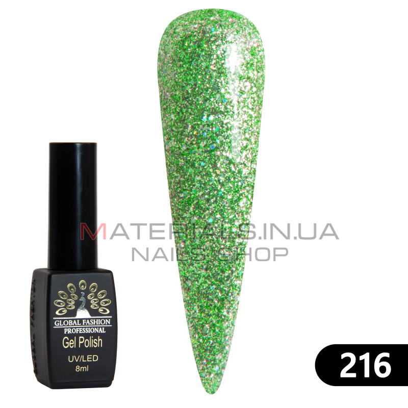 Гель лак BLACK ELITE 216, Global Fashion 8 мл