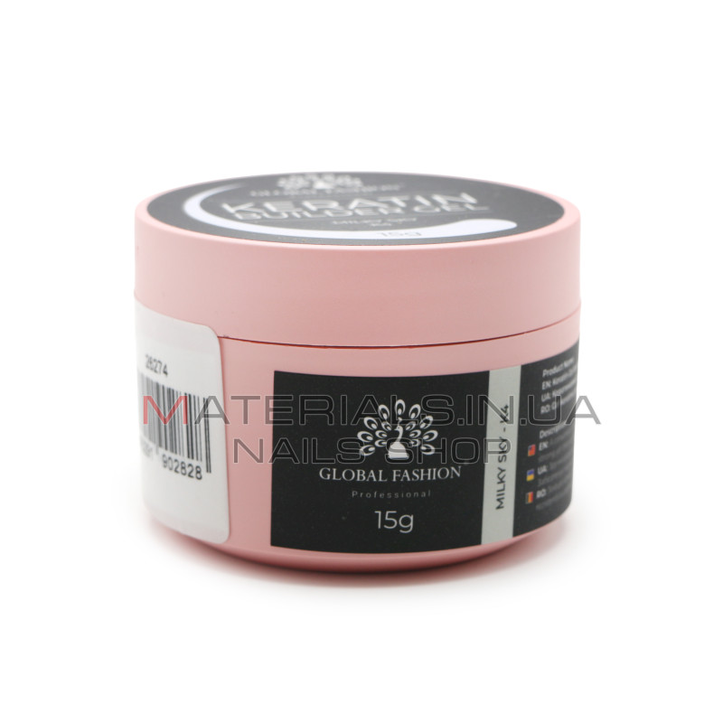 KERATIN BUILDER GEL, Global Fashion, 15 g, K4
