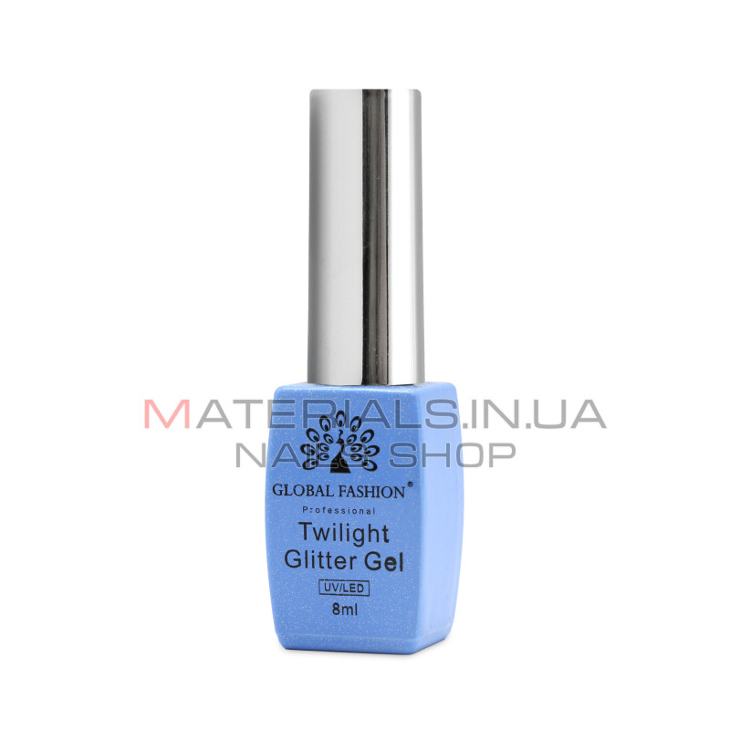 Гель лак Twilight Glitter 8 мл, 206