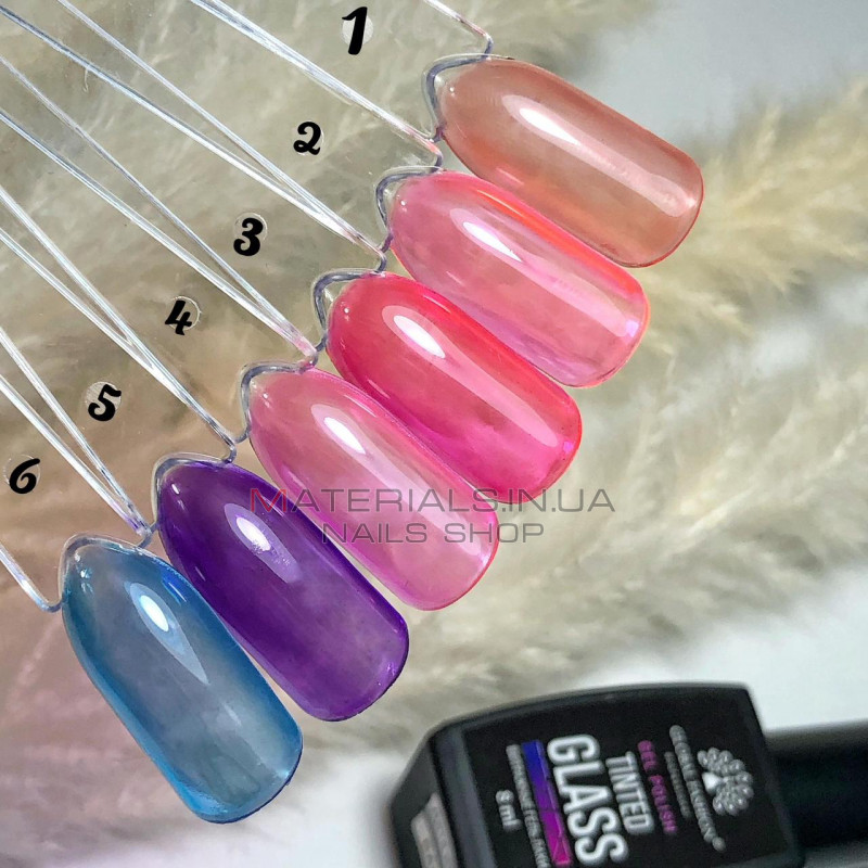 Витражный гель-лак Global Fashion Tinted Glass №8, 8 мл Витражный гель-лак Global Fashion Tinted Glass №8, 8 мл