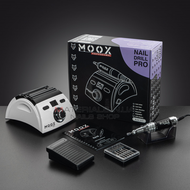 Фрезер Мокс X310 (Білий) на 50 000 об/хв. та 70W. для манікюру та педикюру Фрезер Мокс X310 (Білий) на 50 000 об/хв. та 70W. для манікюру та педикюру