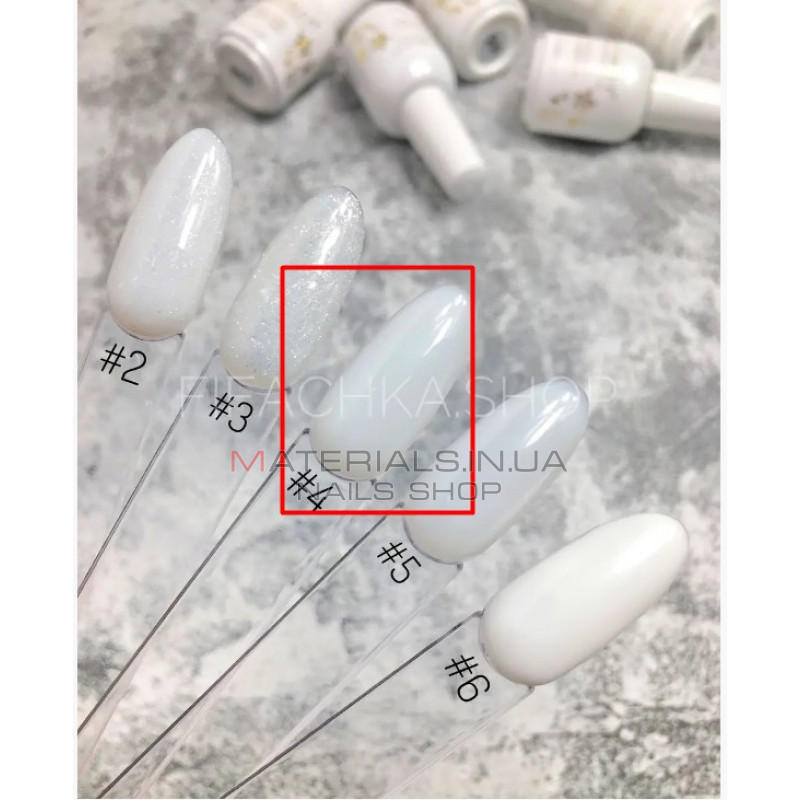 Каучукова молочна база Starlet Professional Milky Rubber Base 10 ml №04 Каучукова молочна база Starlet Professional Milky Rubber Base 10 ml №04