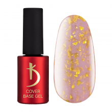 Камуфлююче базове покриття Cover Base Gel Flake 09, 7 мл