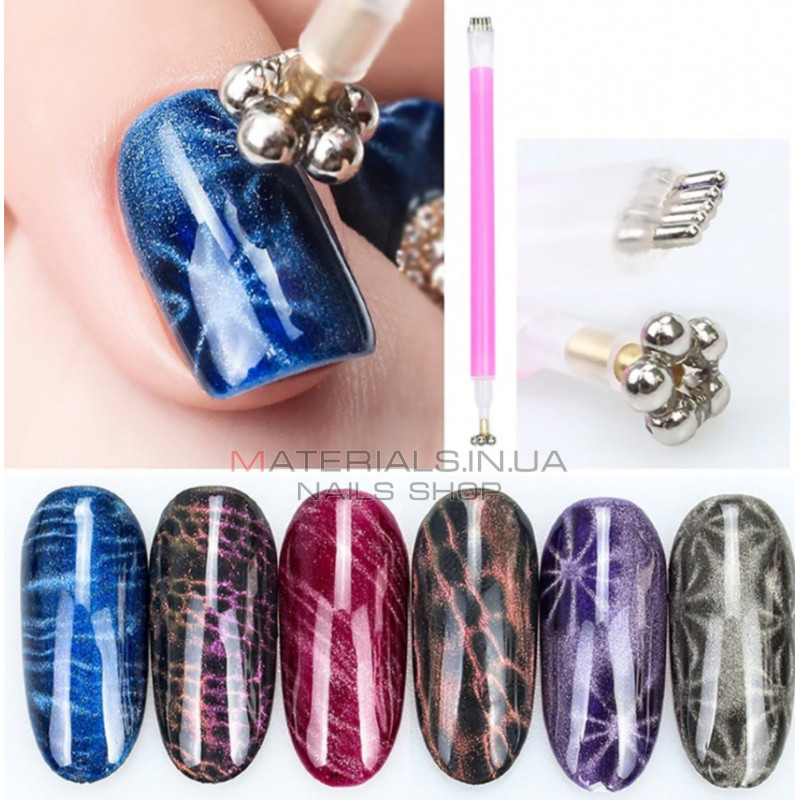 Ручка-магнит для 5D Cat Eye, двухсторонняя Ручка-магнит для 5D Cat Eye, двухсторонняя