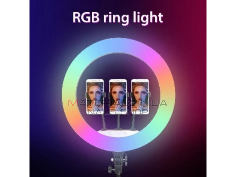Лампа Кольцевая LED RL-18 RGB Original 46 cm 18" | 416 Lights Лампа Кольцевая LED RL-18 RGB Original 46 cm 18" | 416 Lights