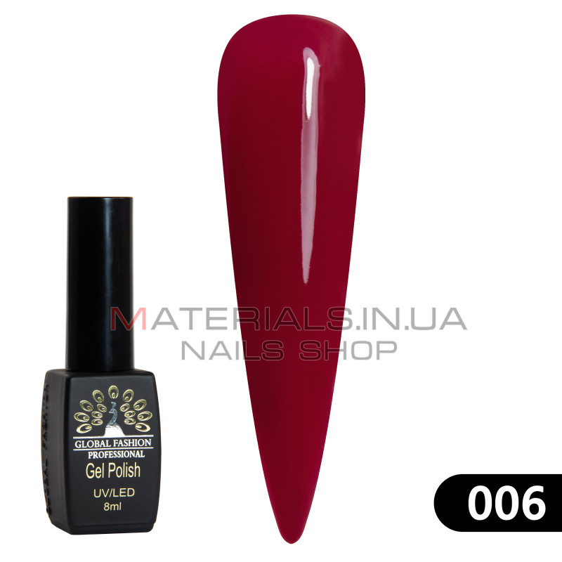 Гель лак BLACK ELITE 006, Global Fashion 8 мл