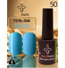 Гель-лак неоновий для нігтів Bee Nails neon gel polish, №50