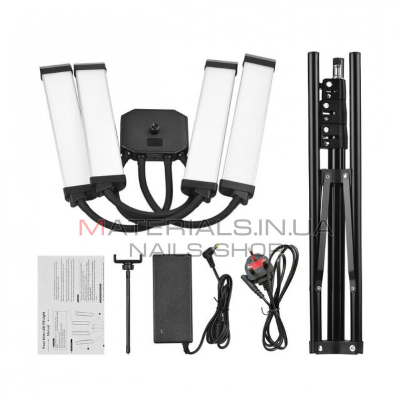 LED-відеосвітло комплект HD-65X 448 шт., 3200 K-5600 K + holder