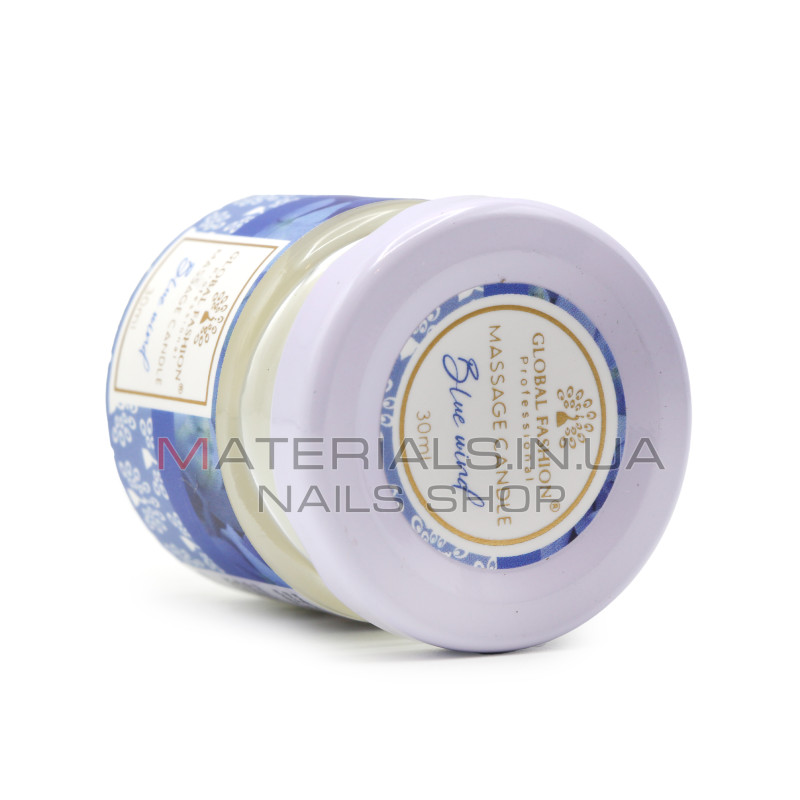 Масажна свічка Global Fashion, 30 ml, Blue wind