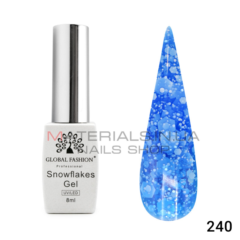 Гель лак Snowflakes 8 мл, 240