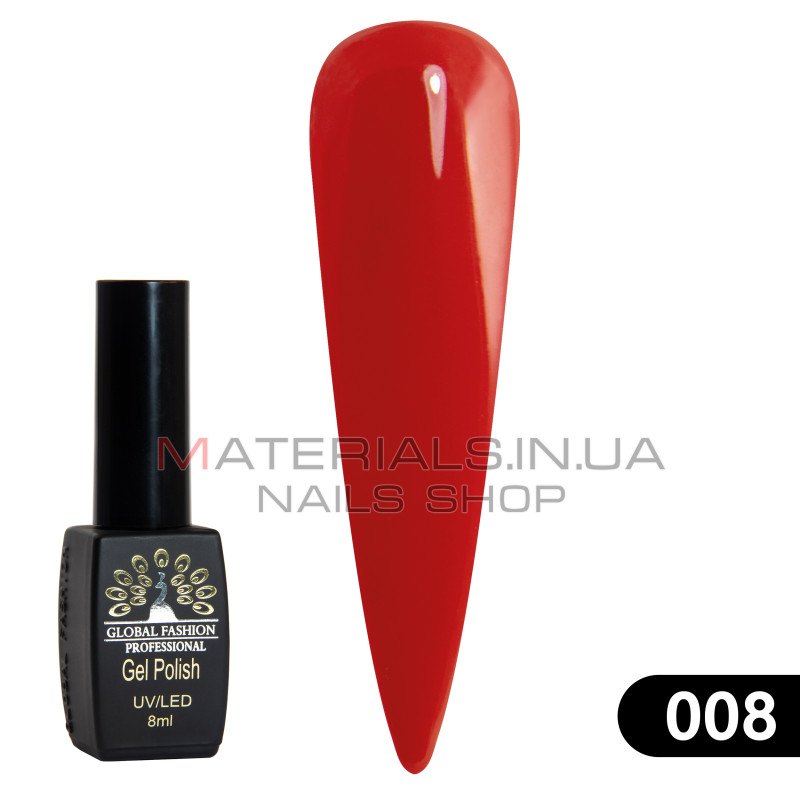 Гель лак BLACK ELITE 008, Global Fashion 8 мл