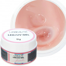 Гель Lilly Beaute Soft Pink 5 15 г, розово-персиковый