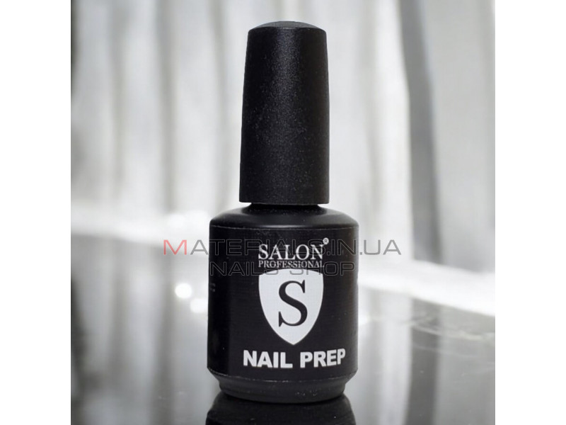 Salon Professional Nail Prep - дегідратор для нігтів з пензликом, 17 мл