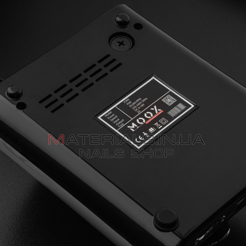 Фрезер Мокс X300 (Білий) на 50 000 об/хв. та 70W. для манікюру та педикюру