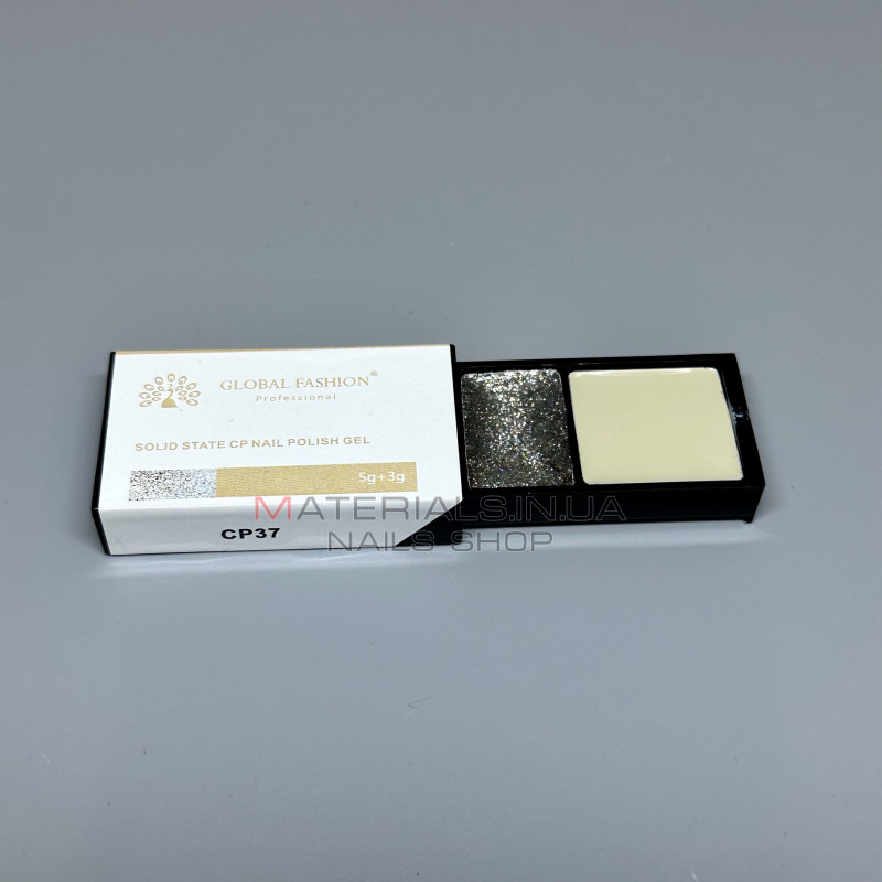 Твердий гель лак solid state CP nail polish gel (5г+3г), CP37 Твердий гель лак solid state CP nail polish gel (5г+3г), CP37