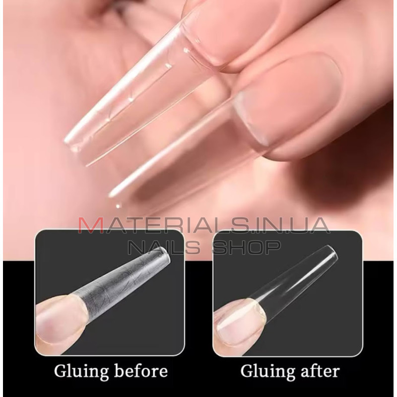 Fast Gel Tips MT1 (Multiforms) - типси гелеві Дизайнер 120 шт/уп