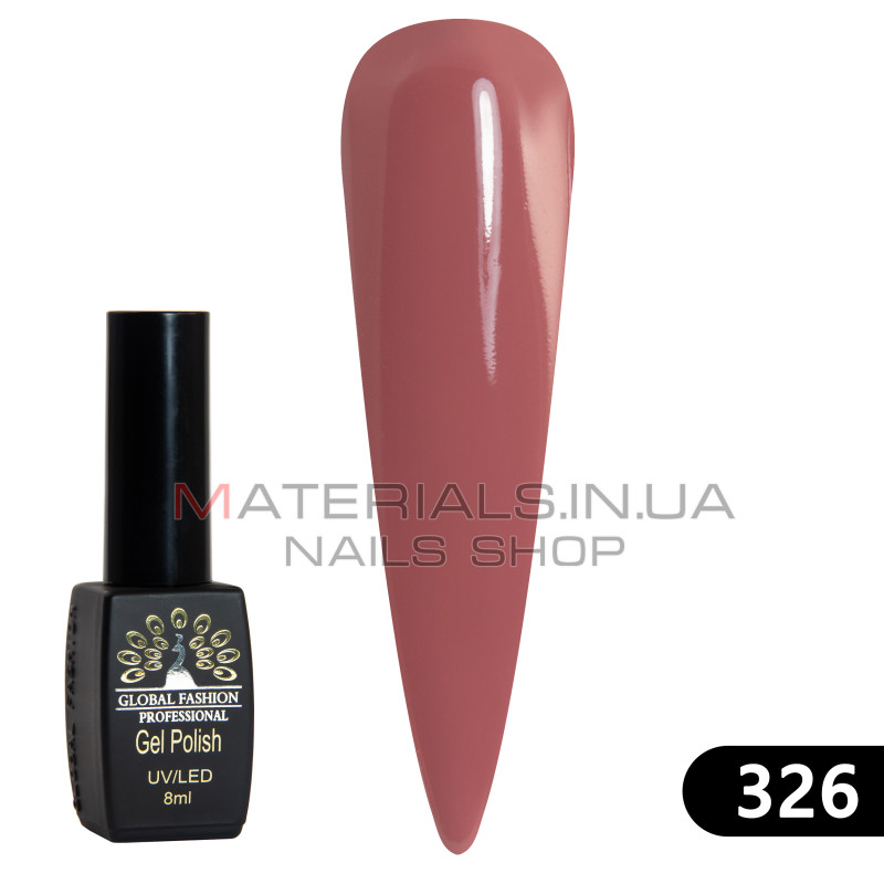 Гель лак BLACK ELITE 326, Global Fashion 8 мл