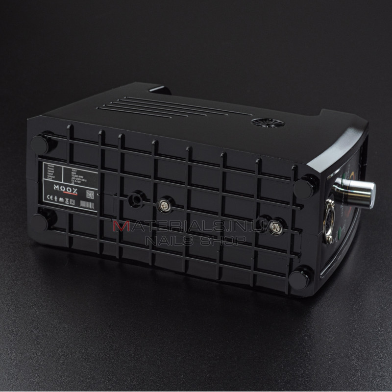 Фрезер Мокс X801 (Черный) на 55 000 об./мин. и 80W. для маникюра и педикюра Фрезер Мокс X801 (Черный) на 55 000 об./мин. и 80W. для маникюра и педикюра
