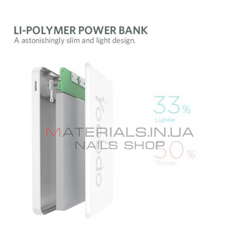 Power Bank Yoobao KJ03, 10000 мА·год — Blue