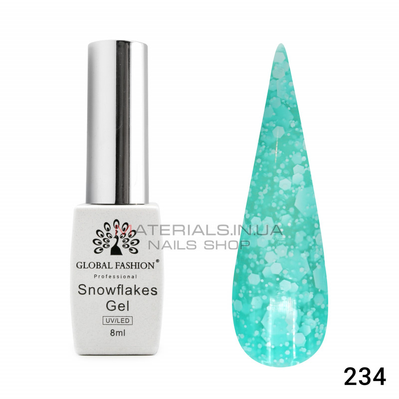 Гель лак Snowflakes 8 мл, 234 Гель лак Snowflakes 8 мл, 234