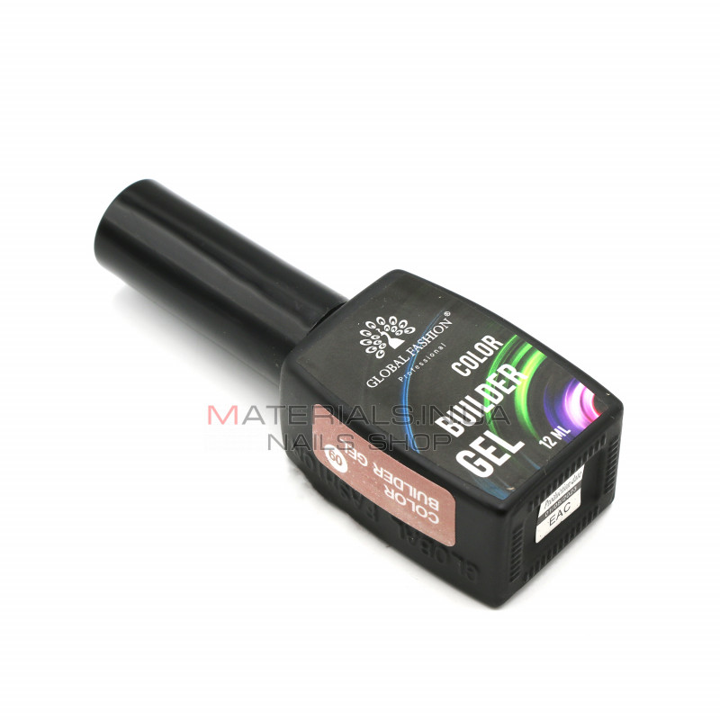 Кольоровий гель для нігтів Color Builder Gel 12 мл, 09 Кольоровий гель для нігтів Color Builder Gel 12 мл, 09