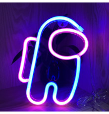 Ночной светильник Neon Amazing — Among Us Blue