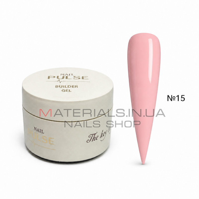 Color Builder Gel Nail Pulse 15ml, №15
