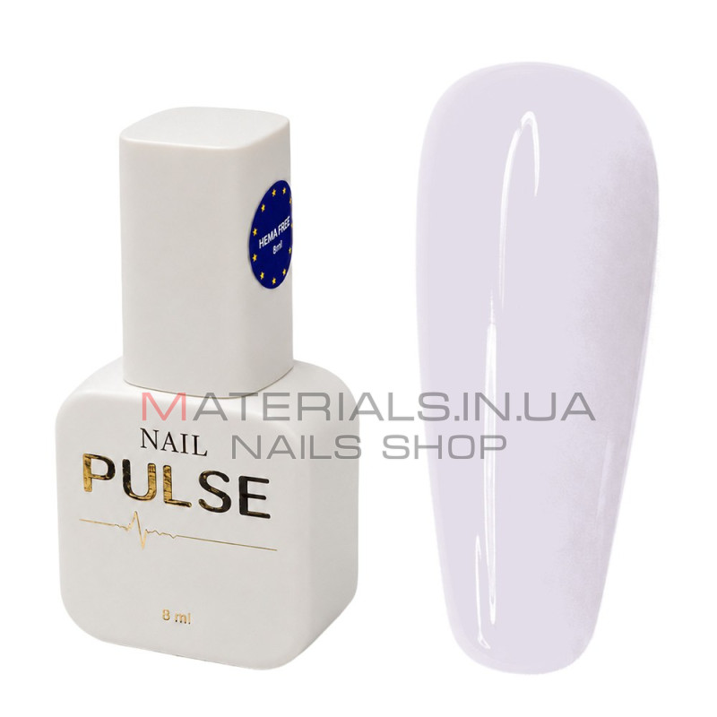 Гель-лак NAIL PULSE Gel Polish №46, 8 мл сіро-ліловий