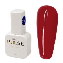 Гель-лак NAIL PULSE Gel Polish №156, 8 мл червоний