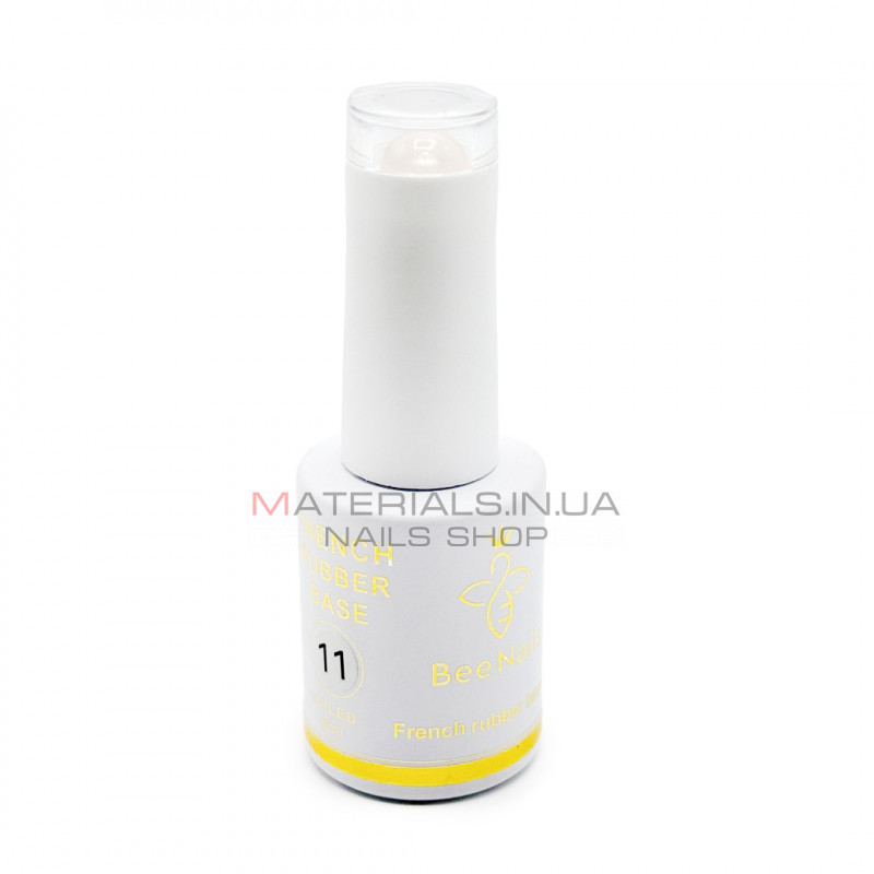 French Rubber base Hema free 11 Bee Nails, 8 ml French Rubber base Hema free 11 Bee Nails, 8 ml