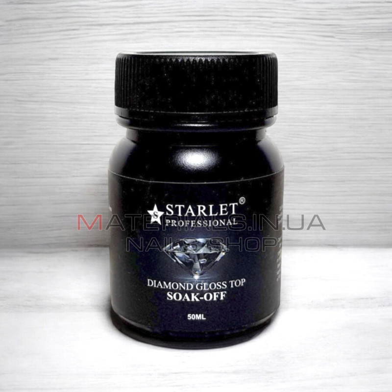 Алмазное верхнее покрытие Diamond Gloss Top Starlet 50мл