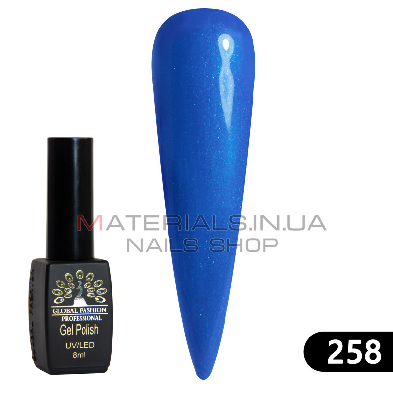 Гель лак BLACK ELITE 258, Global Fashion 8 мл