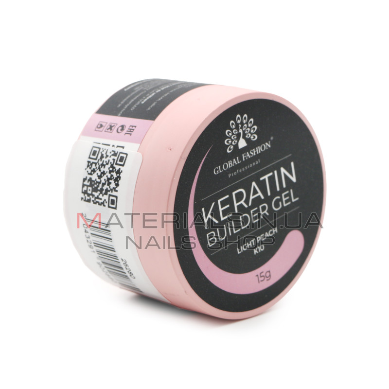 KERATIN BUILDER GEL, Global Fashion, 15 g, K10