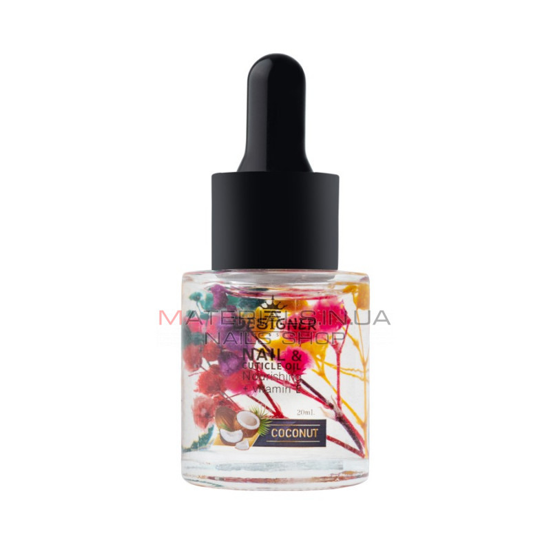 Масло для кутикулы 20 мл. (Кокос №12) - Nail&Cuticle oil от Дизайнер Масло для кутикулы 20 мл. (Кокос №12) - Nail&Cuticle oil от Дизайнер