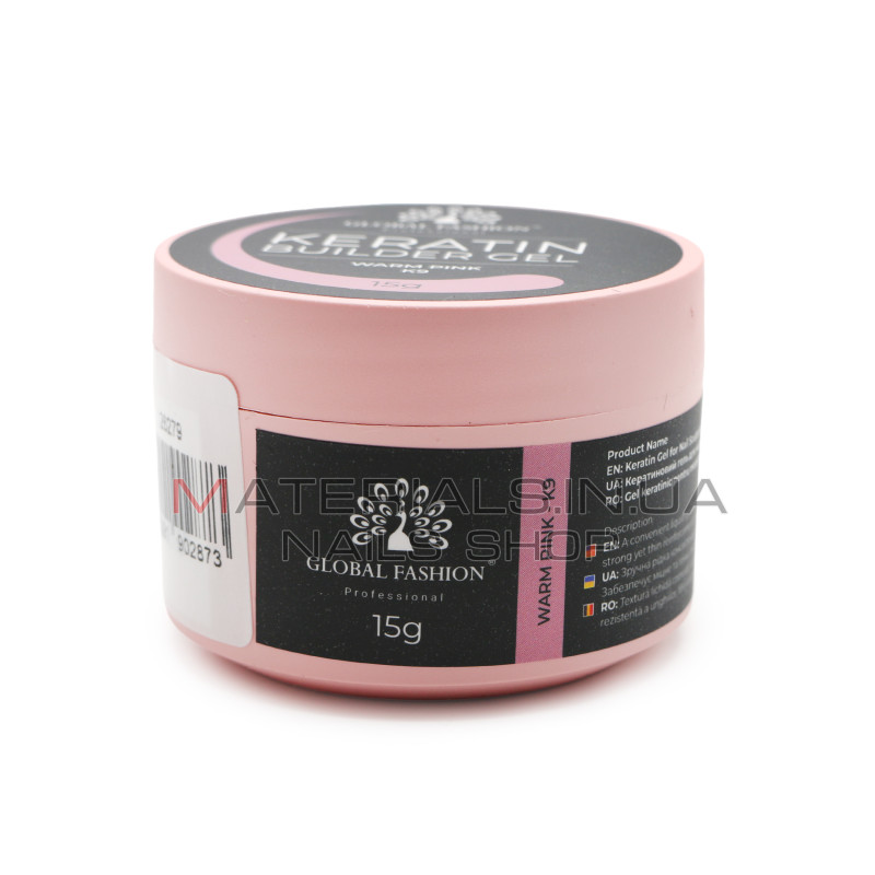 KERATIN BUILDER GEL, Global Fashion, 15 g, K9