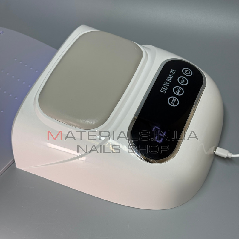 Лампа для манікюру UV/LED SUN BM-21 120 Вт на акумуляторі з підлокітником