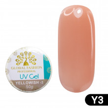 Гель для моделирования ногтей Global Fashion 50 г Yellowish-3