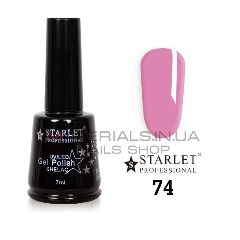 Гель-лаки Starlet Professional №74, "Эмели"