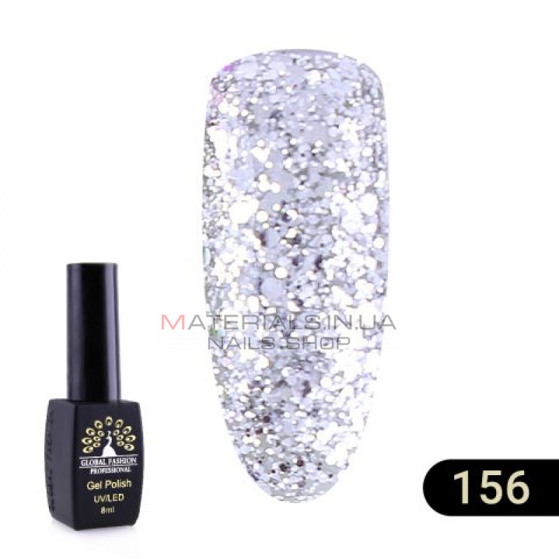 Гель лак BLACK ELITE 156, Global Fashion 8 мл