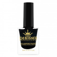 Stamping Paint Лак-фарба для стемпінгу Designer Professional, 9 мл. №01