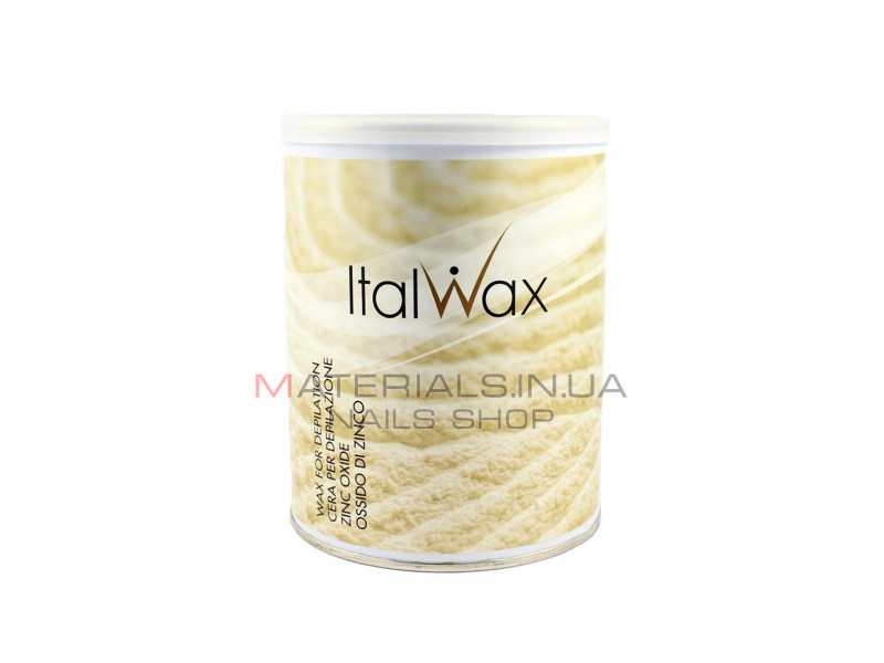 Теплый воск в банке Italwax - Цинк, 800 г.