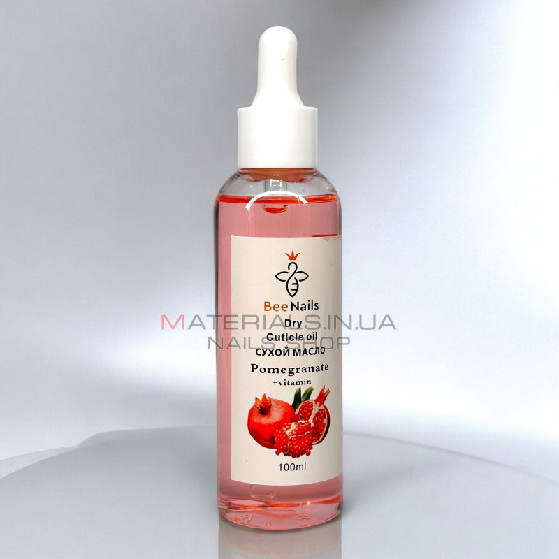 Сухе масло для кутикули BeeNails "Pomegranate", 100 мл Сухе масло для кутикули BeeNails "Pomegranate", 100 мл