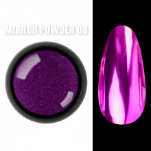 Mirror powder Дзеркальне втирання для дизайну нігтів №08