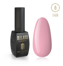 Гель лак MILANO 8 мл № 168