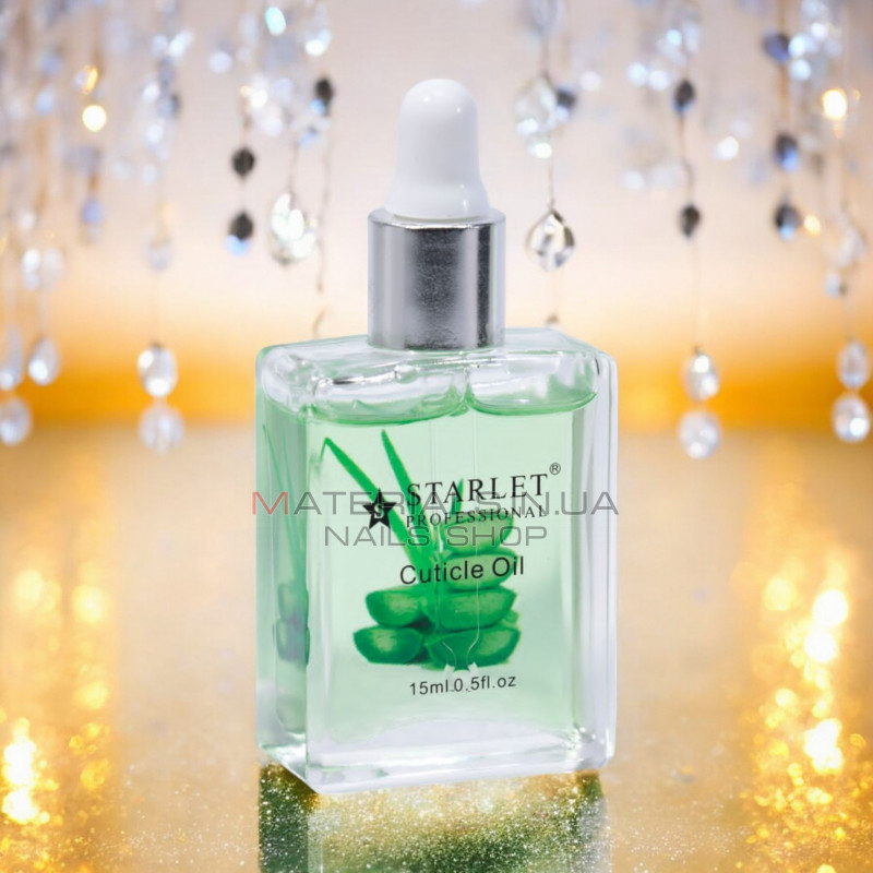 Олія для кутикули Starlet Professional – Алое, 15мл Олія для кутикули Starlet Professional – Алое, 15мл