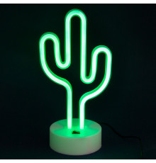 Ночной светильник Neon Lamp series — Cactus