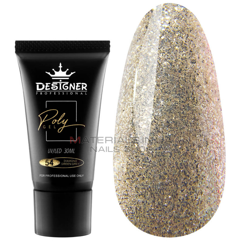 Полігель Designer Professional, 30мл. №054 Полігель Designer Professional, 30мл. №054