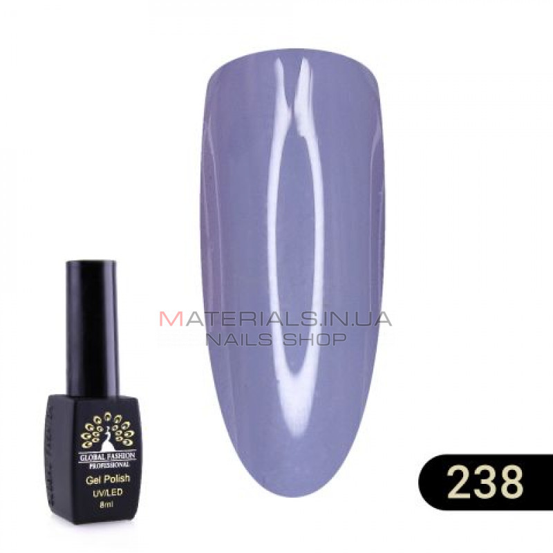 Гель лак BLACK ELITE 238, Global Fashion 8 мл Гель лак BLACK ELITE 238, Global Fashion 8 мл